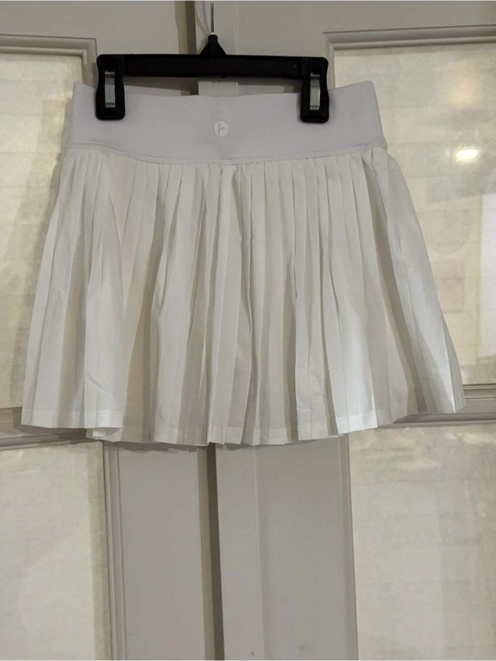 Reflex Pink Flared Skirt + White Pleated Skirt Set